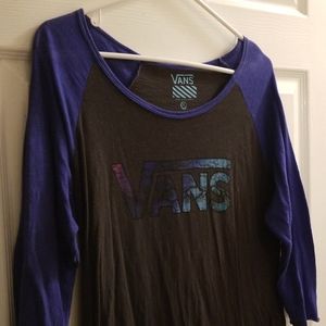 Vans Baseball Tee size XL